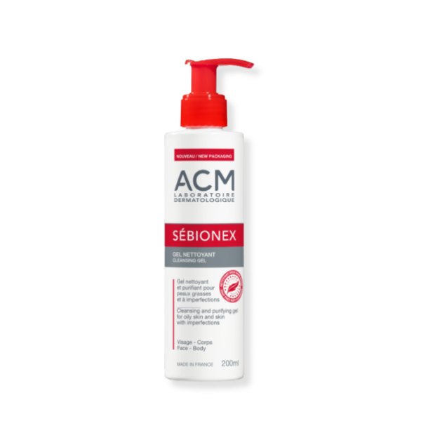 ACM SEBIONEX GEL MOUSSANT 200ML - Gel Nettoyant Visage