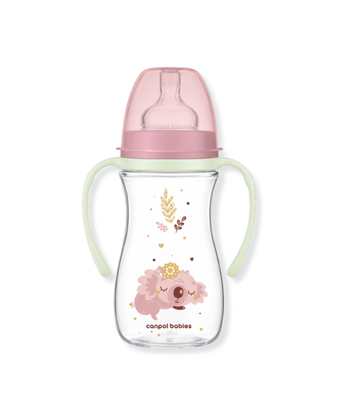 CANPOL_BIB_ANTI_COLIQUE_LARGE_SLEEPY_KOALA_PINK_300ML_35_238[1]