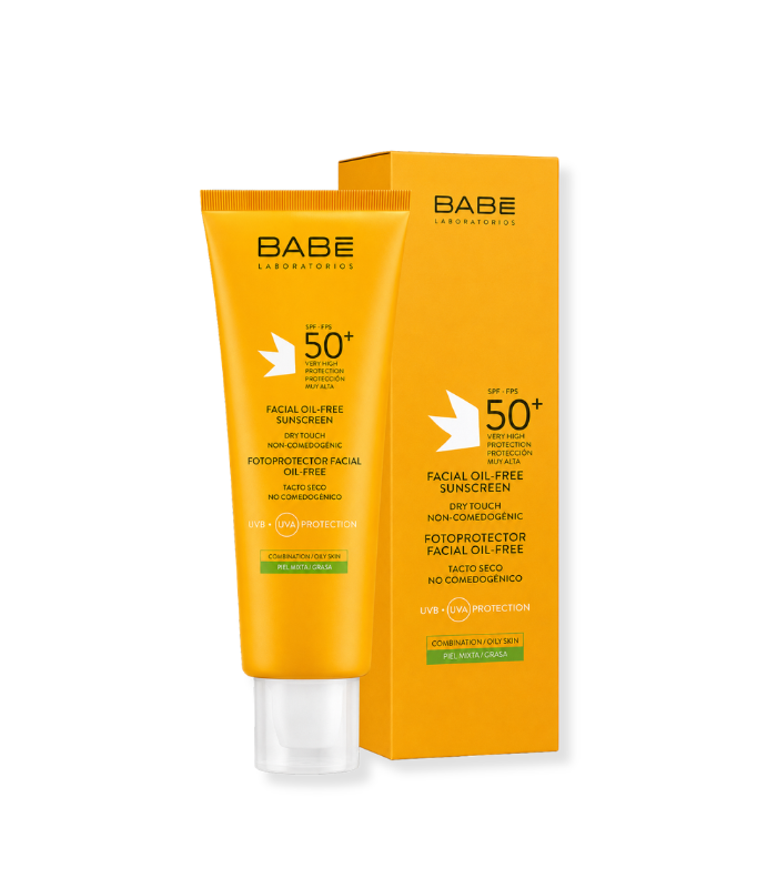 BABE OIL FREE SUNSCREEN CR SOLAIRE SPF 50+ PMG 50ML 9326 BABE OIL FREE SUNSCREEN CR SOLAIRE SPF 50+ PMG 50ML 9326 – Image 1