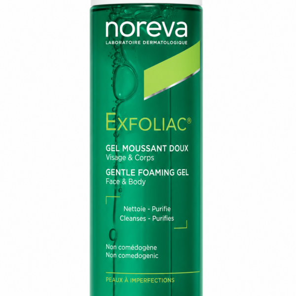 NOREVA EXFOLIAC GEL MOUSSANT DOUX 200ML