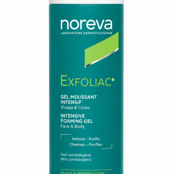 NOREVA EXFOLIAC GEL MOUSSANT INTENSIF 200ML