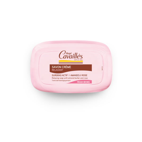 ROGE CAVAILLES SAVON CR AMANDE ET ROSE 115G