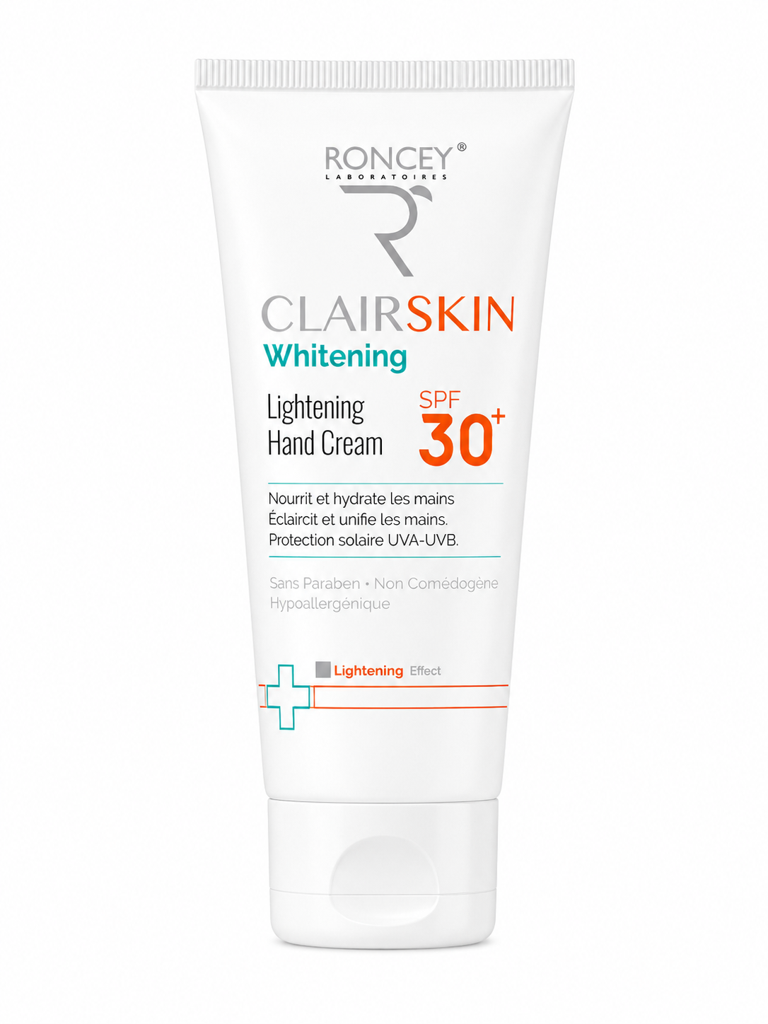 RONCEY CLAIRSKIN WHITENING HAND CR SPF30+ 100ML RONCEY CLAIRSKIN WHITENING HAND CR SPF30+ 100ML – Image 1