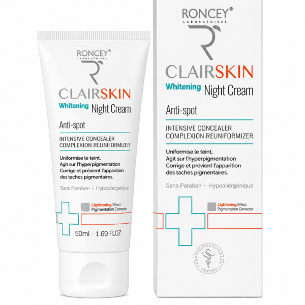 RONCEY CLAIRSKIN WHITENING NIGHT CR 50ML