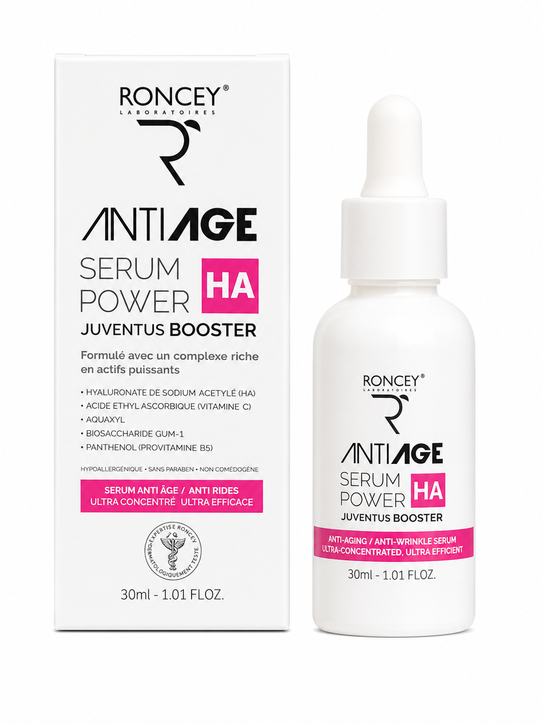 RONCEY SERUM ANTI AGE HA ROSE 30ML RONCEY SERUM ANTI AGE HA ROSE 30ML – Image 1