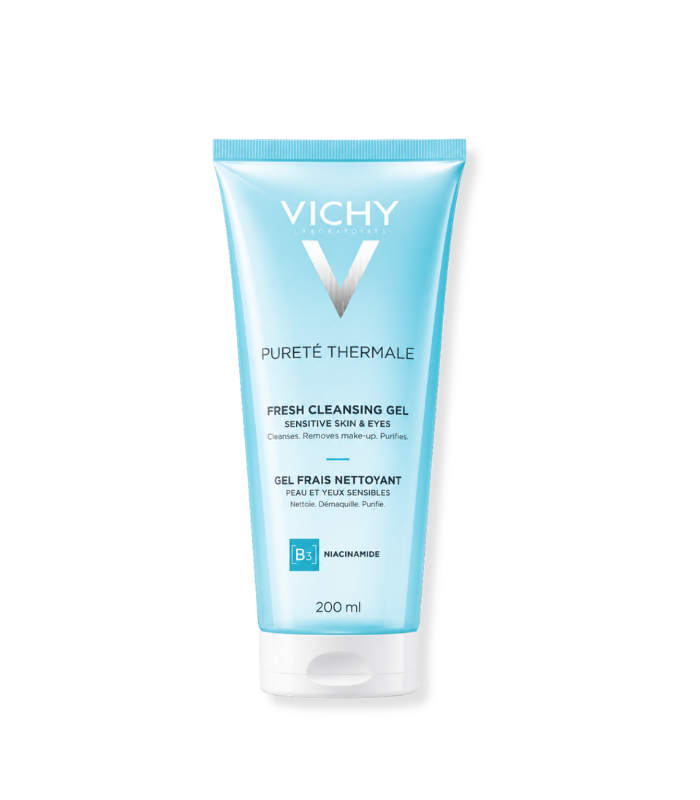 VICHY PURETE THERMALE FRESH B3 CLEANSING GEL 200ML VICHY PURETE THERMALE FRESH B3 CLEANSING GEL 200ML – Image 1
