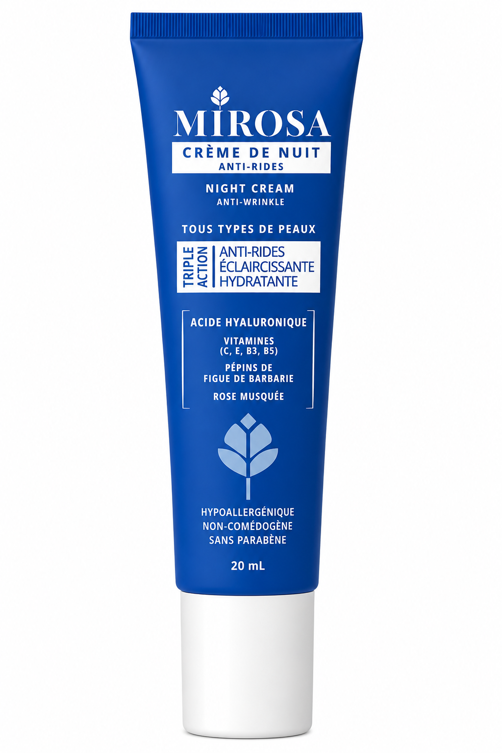 VITAVEINE MIROSA CR DE NUIT 20ML VITAVEINE MIROSA CR DE NUIT 20ML – Image 1