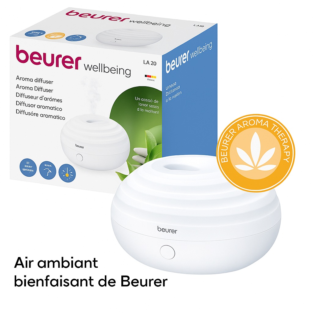 beurer-diffuseur-d-arome-80ml-la20 BEURER DIFFUSEUR D'AROME 80ML LA20 – Image 1