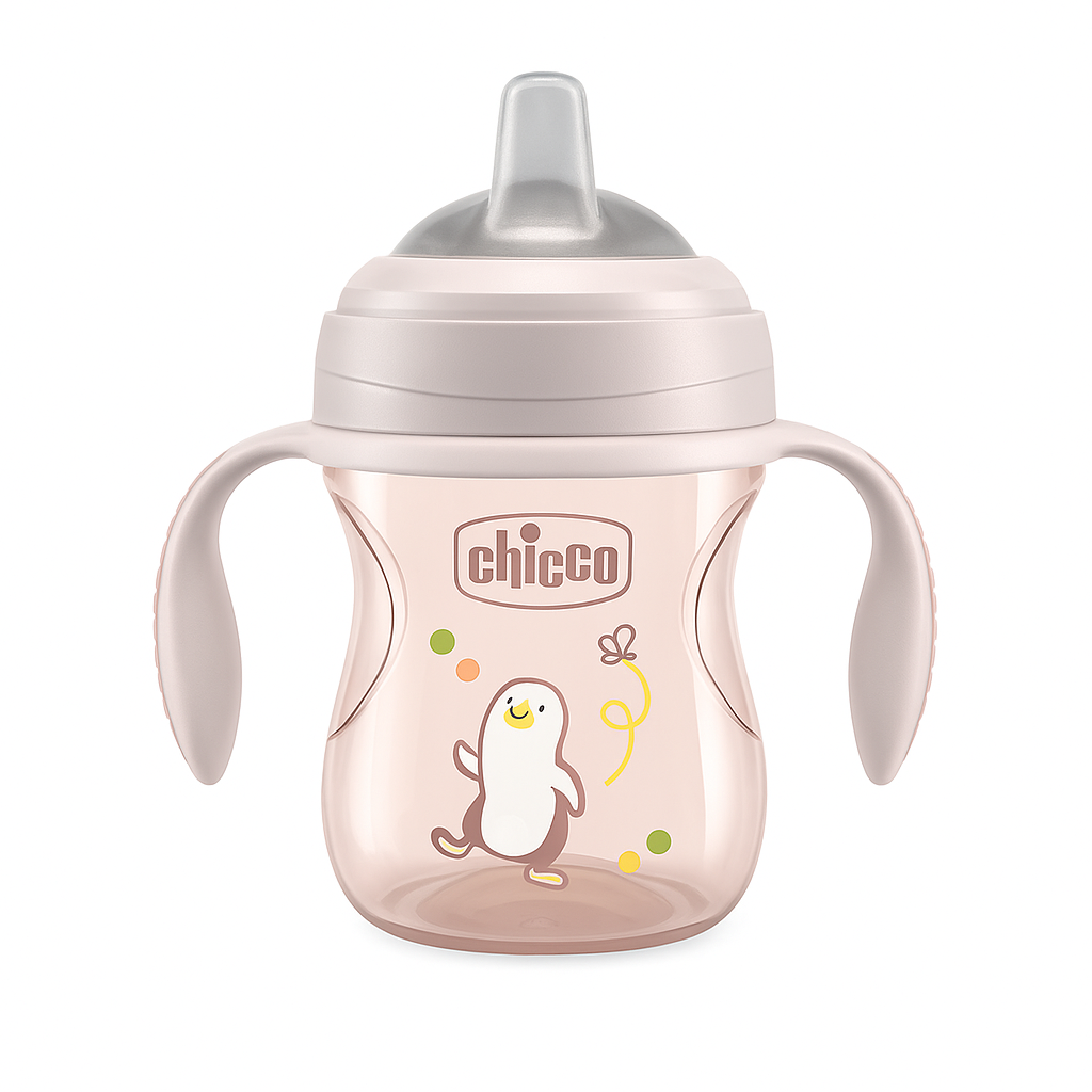 chicco-tasse-transition-4m--girl-200ml CHICCO TASSE TRANSITION 4M+ GIRL 200ML – Image 1