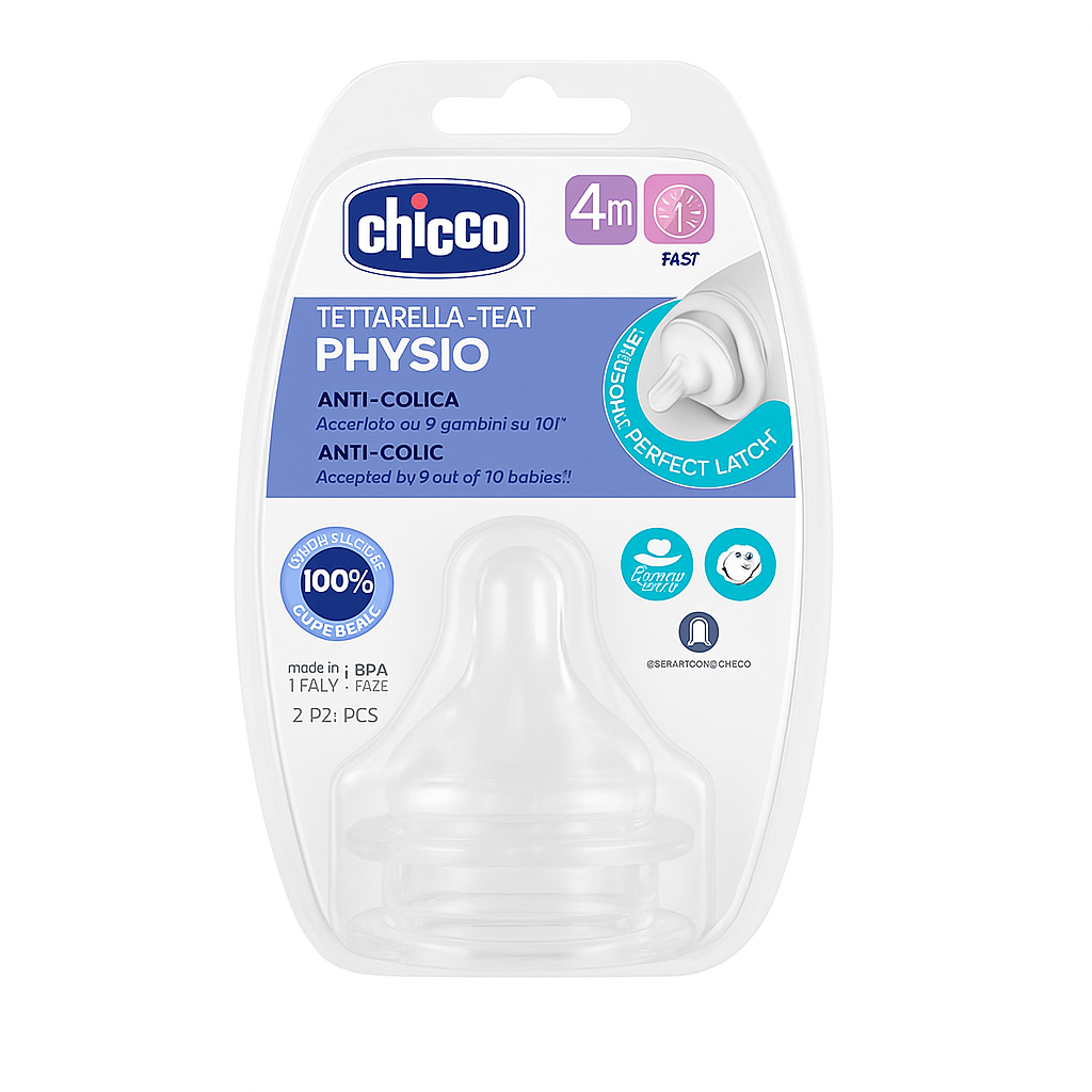 chicco-tet-perfect-4m--medium-lot-de-2-2219 CHICCO TET PERFECT 4M+ MEDIUM LOT DE 2 2219 – Image 1