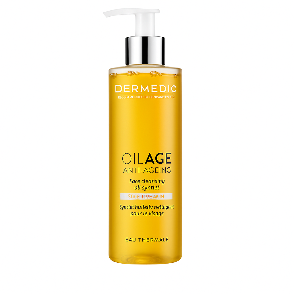 dermedic-oil-age-gel-nettoyant-huileux-pour-visage-200ml DERMEDIC OIL AGE GEL NETTOYANT HUILEUX POUR VISAGE 200ML – Image 1