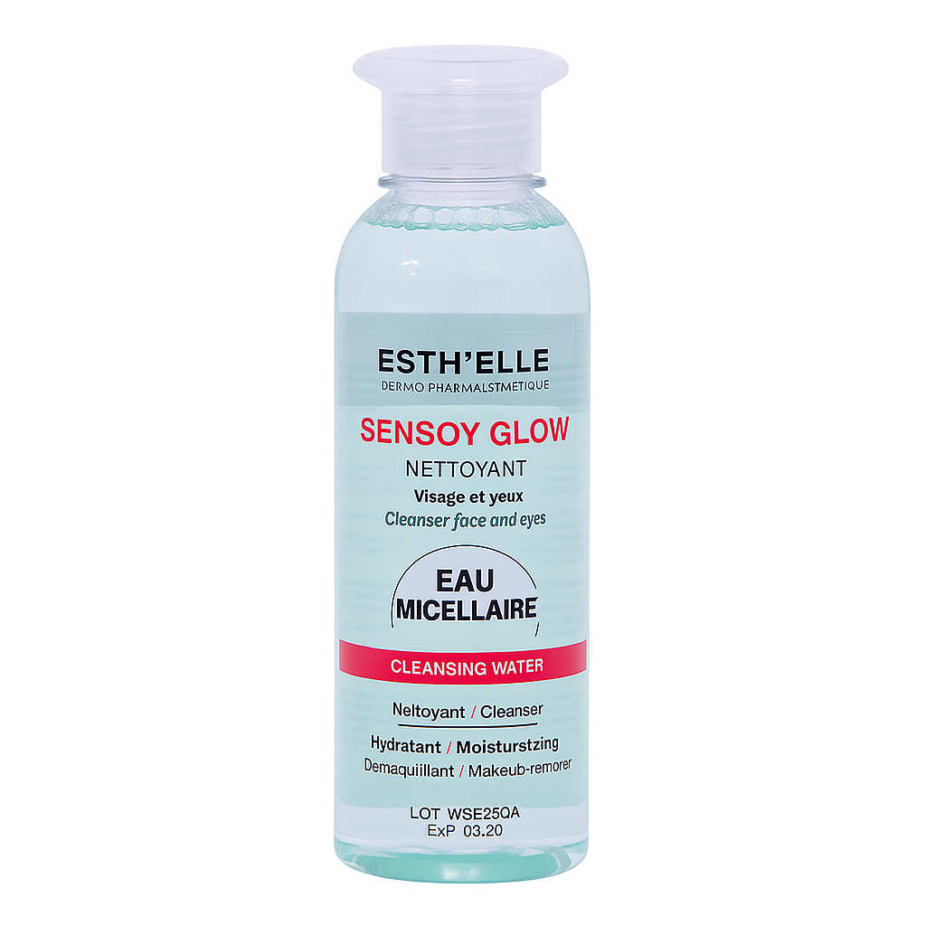 esthelle-sensy-glow-eau-micelleire-250ml ESTHELLE SENSY GLOW EAU MICELLEIRE 250ML – Image 1