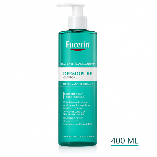 EUCERIN DERMOPURE GEL NETTOYANT 200ML 88970