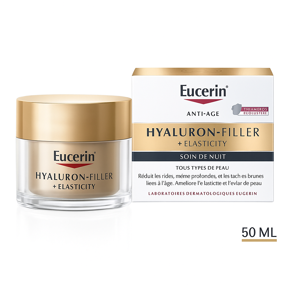 eucerin-hyaluron-filler---elasticity-nuit-50ml EUCERIN HYALURON-FILLER + ELASTICITY NUIT 50ML – Image 1