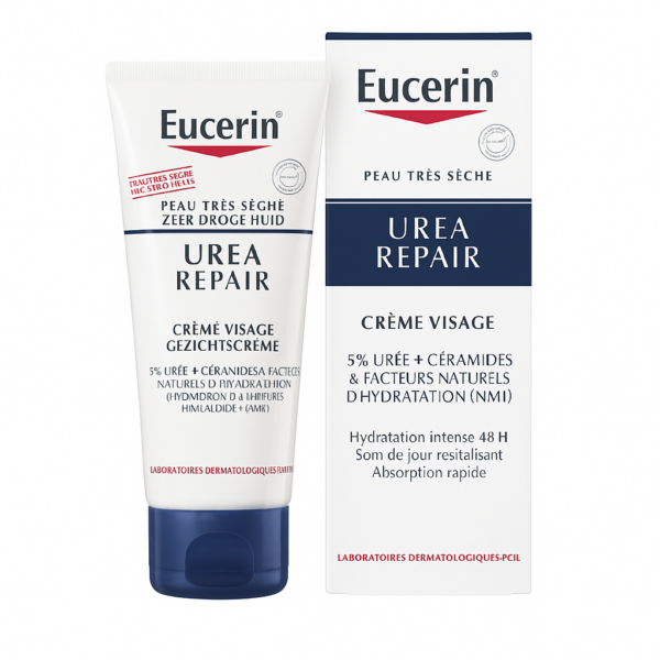 EUCERIN UREAREPAIR PLUS CR VISAGE 5% PS 50ML