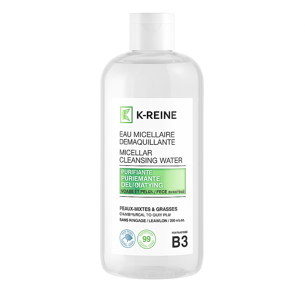 k-reine-eau-micellaire-niacinamide-b3-pmg-400ml K-REINE EAU MICELLAIRE NIACINAMIDE B3 PMG 400ML – Image 1