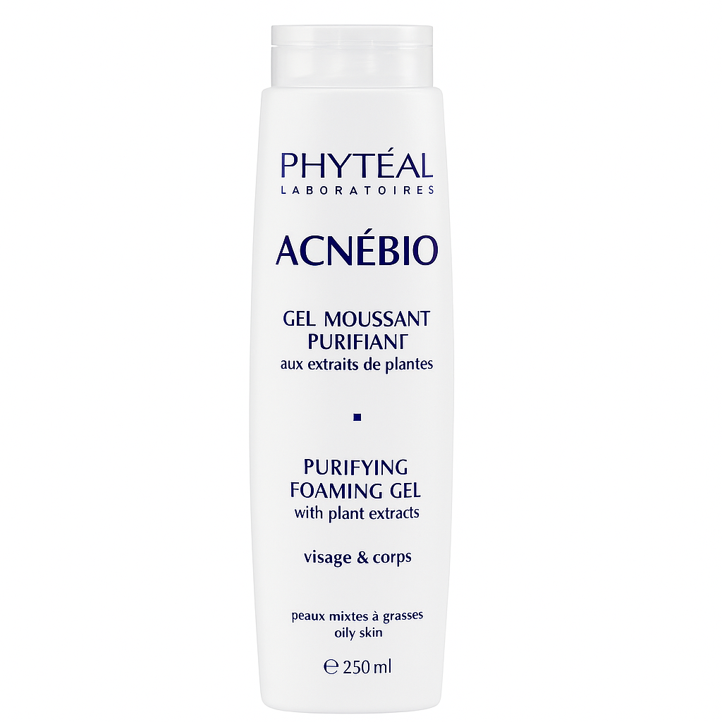 phyteal-acnebio-gel-moussant-250ml PHYTEAL ACNEBIO GEL MOUSSANT 250ML – Image 1